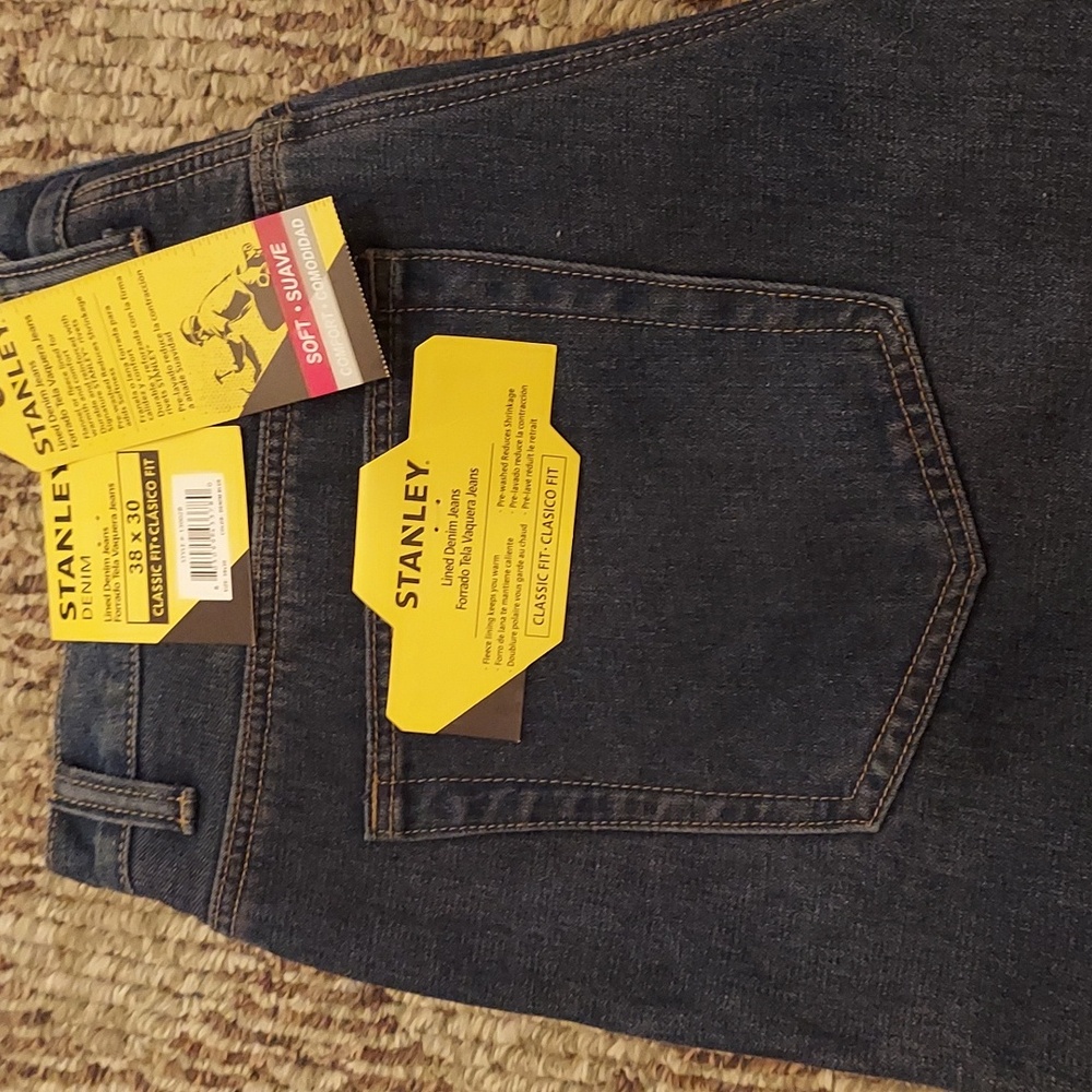 Mens Stanley Lined Jeans
